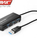 Hình ảnh: Bộ chia USB Ugreen 20266 ra 3 cổng 3.0 có cổng Ethernet 10/100Mbps