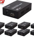 Hình ảnh: Bộ chia HDMI 1 ra 8 và khuếch đạki HDMI 200M qua cáp mạng MT-ED108
