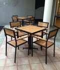 Hình ảnh: Bàn ghế gỗ quán nhậu giá rẻ tại TP HCM