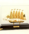 Hình ảnh: Dọn kho thanh lý cong đúng 8 bộ thuyền buồn mạ vàng 24k quà tặng cao cấp Thuyền cớ S cỡ bé nhất Kt thuyền : 15x2x10cm