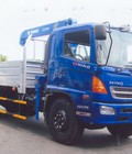 Hình ảnh: Bán trả góp Xe tải HINO FL8JTSA 3Tấn Gắn Cẩu SX 2017. Trả trước 400TR