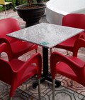 Hình ảnh: Cần thanh lý gấp ghế nhựa đúc quán cafe giá rẻ Mới 100%