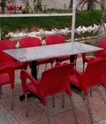 Hình ảnh: Bộ bàn ghế nhựa đúc cafe mẫu đep,giá rẻ 
