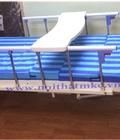 Hình ảnh: Giường bệnh nhân đa năng MKC 2 tay quay 2 chức năng nâng đầu và nâng cao chân