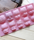 Hình ảnh: Khuôn Silicon Mèo Kitty – Mã số 106 - 1