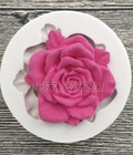 Hình ảnh: Khuôn rau câu Silicon 4D Hoa Hồng kèm Lá – Mã số 24 - 1