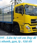 Hình ảnh: Dongfeng L315 4 chân 2017 , hỗ trợ trả góp lãi suất thấp