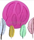 Hình ảnh: Khuôn Silicon 4 Lông Chim – Mã số 30 - 1