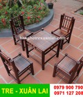 Hình ảnh: Bàn ghế tre trúc Xuân Lai - Tự tin đi đầu chất lượng số 1