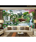 Hình ảnh: Tranh dán tường 3D phong thuỷ PT31