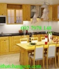 Hình ảnh: Tủ bếp gỗ tự nhiên 1
