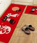 Hình ảnh: Thảm lông đôi mèo nhỏ TC09 (40x60cm)