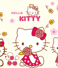Hình ảnh: Decal dán tường hello kitty 7 PK184