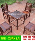 Hình ảnh: bàn ghế tre