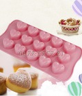 Hình ảnh: Khuôn Silicon Trái Tim – Mã số 124 - 1