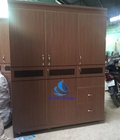 Hình ảnh: Tủ gỗ đựng quần áo gỗ ép giá rẻ tại hcm mới 100%