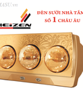 Hình ảnh: Đèn sưởi Heizen 3 bóng vàng HE3B