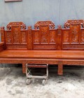 Hình ảnh: Bộ Bàn Ghế Kiểu Âu Á Hộp Như Ý Voi, Tay Đặc ( gỗ hương vân )