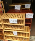 Hình ảnh: Kệ dép gỗ cao su giá rẻ tại HCM