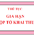Hình ảnh: Gia hạn nộp hồ sơ khai thuế