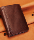 Hình ảnh: Ví nam da bò thật, giảm giá đến hết ngày 15/08/2017
