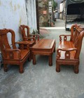 Hình ảnh: Bộ Bàn Ghế Triện Tay 12 Gỗ Hương Vân