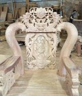 Hình ảnh: Bộ bàn ghế rồng tay 12 gỗ gõ đỏ ( cà te)