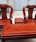 Hình ảnh: Bộ bàn ghế triện gỗ hương vân tay 10