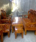 Hình ảnh:  Bộ bàn ghế ​gỗ xà cừ tay 10 phun PU