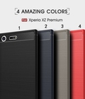 Hình ảnh: Ốp lưng Sony XZ Premium Viseaon Rugged Armor Carbon nhựa mềm