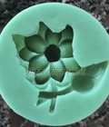 Hình ảnh: Khuôn rau câu Silicon 4D Hoa Sen Cành – Mã số 158 - 1