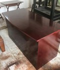 Hình ảnh: Bàn Giám Đốc Cũ Màu Nâu