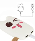 Hình ảnh: Pin sạc dự phòng mini 12,000 mah TOTORO power bank 2 USB pack