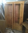 Hình ảnh: Thanh Lý Tủ Quần Áo 4 Cánh Gỗ Thông (Mới 99%)