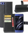 Hình ảnh: Bao da Xiaomi Mi 6 LT Flip Wallet dạng ví đa năng, khung mềm Dán lưng Carbon