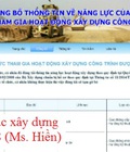 Hình ảnh: Dịch vụ công khai thông tin năng lực nhà thầu lên website bộ xây dựng giá rẻ