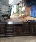 Hình ảnh: Kệ tivi mõ lõm ( gỗ mun ) Loại 2m2 và 2m4