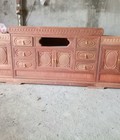 Hình ảnh: KỆ TIVI kệ mâm gỗ hương đỏ hương Lào