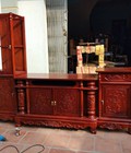 Hình ảnh: Kệ Tivi Loại Lệch ( gỗ hương vân )