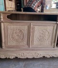Hình ảnh: Kệ TiVi 1 Cục Phẳng ( Gỗ Hương Vân )
