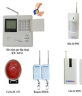 Hình ảnh: Bộ báo động chống trộm KAWASAN 262 dùng sim và dây line