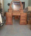 Hình ảnh: ​Bàn Phấn Gỗ Hương Đỏ Chân Hộp