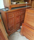 Hình ảnh: Tủ để giày gỗ xoan đào tủ 1m2