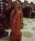 Hình ảnh: Tượng Khổng Minh cao 70 gỗ xà cừ