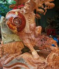 Hình ảnh: Tượng Gỗ Nu hương đá