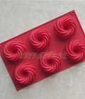 Hình ảnh: Khuôn Silicon Xoắn Ốc – Mã số 135