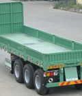 Hình ảnh: Moóc Sàn thành lửng tải chở container ,Sàn 3 trục,9m,30 tấn,giá rẻ,hàng đẹp,mới 100%.