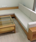 Hình ảnh: Sofa gỗ góc, sofa gỗ tự nhiên