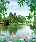 Hình ảnh: gạch tranh ốp tường 3d