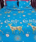 Hình ảnh: xả kho giảm 70% bộ chăn ga gối cotton poly hè thu 5 món